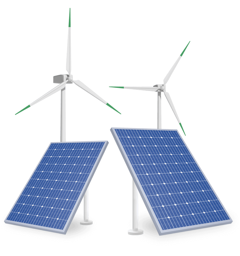 Sustainable energy sources. Solar energy and wind energy - Haviqor